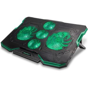 ACCESSORY POWER ENHANCE ENHANCE CRYOGEN Gaming Laptop Cooling Stand  BLK w/GREEN LED