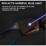 ACCESSORY POWER ENHANCE BATTLELENS Gaming Glasses - Blue