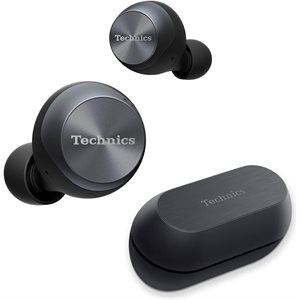 Technics EAHAZ70WK Écouteurs sans fil avec suppression du bruit - écouteurs Bluetooth - double technologie hybride - son HiFi -  design compact - boitier de recharge - Noir, XS, S, M, L, XL