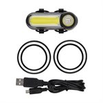 NITE IZE Radiant 125 Rechargeable Bike Light - White