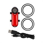 NITE IZE Radiant 125 Rechargeable Bike Light - Red