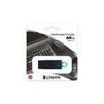 Kingston 64GB USB 3.2 Gen 1 DataTraveler Exodia (Black + Teal)