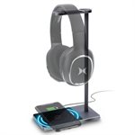 Xtreme - Support pour casque 10W avec chargeur sans fil