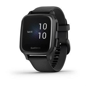 Garmin - Venu Sq – Music Edition - Slate Aluminum Bezel