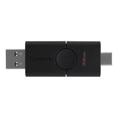 Kingston 32GB DataTraveler Duo USB 3.2 Gen1 + Type-C (Canada Retail)