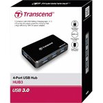 TRANSCEND 4-Port HUB, USB 3.1 Gen 1, Type C
