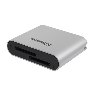 KINGSTON USB3.2 Gen1 Workflow Dual-Slot SDHC/SDXC UHS-II Card Reader