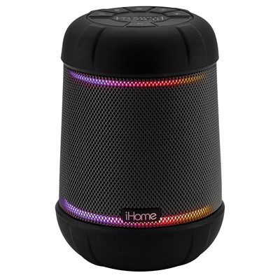 iHome iBT158 Playtough Pro Bluetooth Waterproof Speaker w/Voice Control Eng. PKG