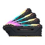 CORSAIR VENGEANCE RGB PRO 128GB (4x32GB) DDR4 3600 (PC4-28800) C18 AMD Optimized Memory – Black