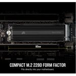 Corsair MP600 PRO 2TB M.2 NVMe PCIe Gen.4 x4 SSD