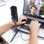 Aluratek Rocket USB Microphone Studio Grade Recording & Streaming for PC and Mac