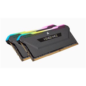 CORSAIR VENGEANCE RGB PRO SL 32GB (2x16GB) DDR4 3200 (PC4-25600) C16 1.35V Optimized for AMD Ryzen