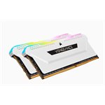 CORSAIR VENGEANCE RGB PRO 16GB (2x8GB) DDR4 3600 (PC4-28800) C18 1.35V Desktop Memory - White