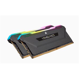 CORSAIR VENGEANCE RGB PRO SL 32GB (2x16GB) DDR4 3600 (PC4-28800) C18 1.35V Desktop Memory - Black