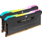 CORSAIR VENGEANCE RGB PRO SL 32GB (2x16GB) DDR4 3200 (PC4-25600) C16 1.35V Desktop Memory - Black