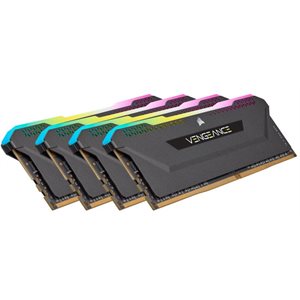 CORSAIR VENGEANCE RGB PRO SL 128GB (4x32GB) DDR4 3200 (PC4-25600) C16 1.35V Desktop Memory