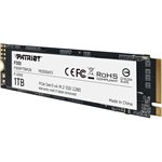 Patriot P300 1TB M.2 2280 PCIe Gen3 x4 SSD SR:2100MB/s SW:1650MB/s