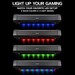 ACCESSORY POWER - ENHANCE - SM2 Attack Gaming Speaker Soundbar PC LED Speaker for Desktop