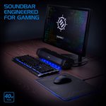 ACCESSORY POWER - ENHANCE - SM2 Attack Gaming Speaker Soundbar PC LED Speaker for Desktop