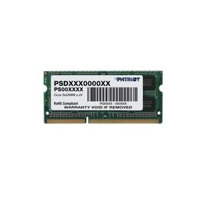 Patriot SL 8GB 1600MHz (PC3-12800) DDR3L SODIMM CL11 1.35V  Dual Rank