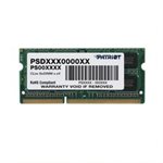 Patriot SL 4GB 1600MHz (PC3-12800) DDR3 SODIMM CL11 1.35V Dual Rank