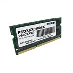 Patriot SL 4GB 1600MHz (PC3-12800) DDR3 SODIMM CL11 1.35V Dual Rank