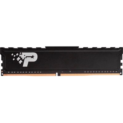 Patriot SL P 8GB DDR4 3200MHz (PC4-25600) UDIMM w/heatshield CL22 1.2V Single Rank