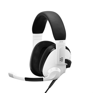 EPOS H3 Closed Acoustic Gaming Headset - Multi Platform  White