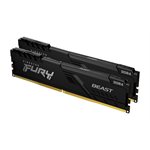 Kingston 64GB 3200MHz DDR4 CL16 DIMM (Kit of 2) FURY Beast Black (HX432C16FB3K2/64)