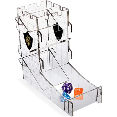 Accessory Power ENHANCE Dice Tower Dice Tray - Clear