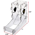 Accessory Power ENHANCE Dice Tower Dice Tray - Clear