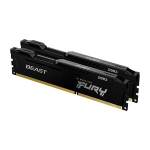 Kingston 16GB 1600MHz DDR3 CL10 DIMM (Kit of 2) FURY Beast Black (HX316C10FBK2/16)