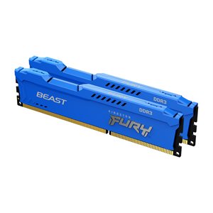 Kingston 16GB 1600MHz DDR3 CL10 DIMM (Kit of 2) FURY Beast Blue (HX316C10FK2/16)