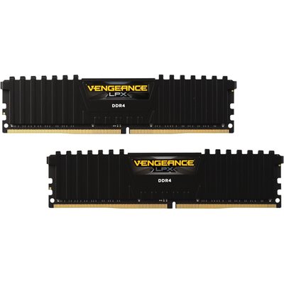 CORSAIR VENGEANCE LPX 32GB (2 x 16GB) DDR4 3600 (PC4-28800) C16 1.35V Desktop Memory - Black