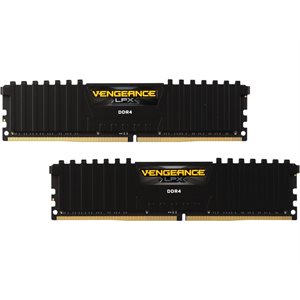 CORSAIR VENGEANCE LPX 32GB (2 x 16GB) DDR4 3600 (PC4-28800) C16 1.35V Desktop Memory - Black