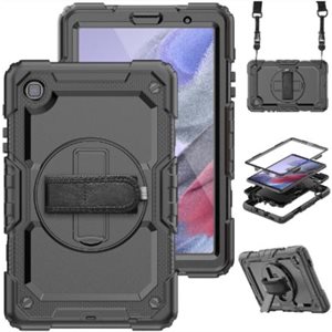 Heavy Duty Shockproof Rugged Cover w/Shoulder Strap Kickstand f/Tab A7  Lite 8.7"(SM-T220/227)