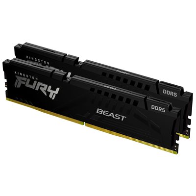 Kingston 32GB 5200MHz DDR5 CL40 DIMM (Kit of 2) FURY Beast Black