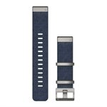 GARMIN QuickFit 22 Watch Straps Jacquard-weave Nylon Strap – Indigo