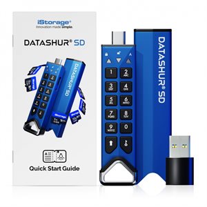 ISTORAGE datAshur SD Dual Pack + 1 KeyWriter Licence