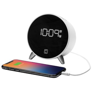 iHome IHV235 Alarm Clock with USB Charging