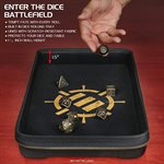 Accessory Power - Enhance - Tabletop RPGs Community Dice Organizer Case & XL Rolling Tray