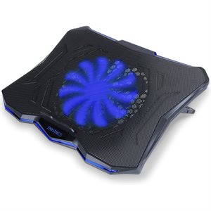 Accessory Power - Enhance - Support de refroidissement pour ordinateur portable Cryogen 5 avec LED bleu
