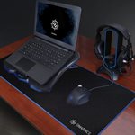 Accessory Power - Enhance - Cryogen 5 Laptop Cooling Stand with Blue LED