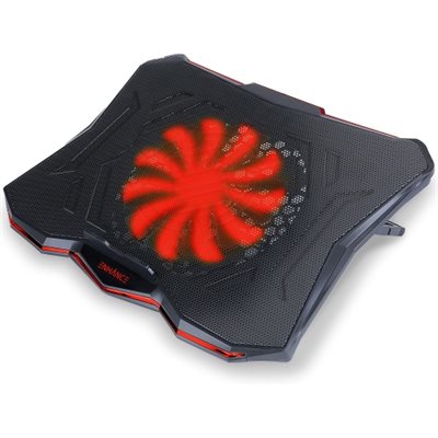 Accessory Power - Enhance - Cryogen 5 Laptop Cooling Stand with Red LED