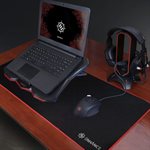 Accessory Power - Enhance - Cryogen 5 Laptop Cooling Stand with Red LED