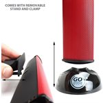 ACCESSORY POWER GOgroove SonaVERSE USB Clip On Soundbar Laptop Speaker with USB Plug-n-Play - Red