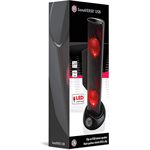 ACCESSORY POWER GOgroove SonaVERSE Clip-on USB stereo speaker with LED illumination - Red