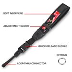 ACCESSORY POWER USA Gear TrueSHOT Comfortable Camera Strap with Universal Connection - Floral