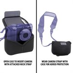 Accessory Power USA Gear Compact Neoprene Pancake Lens Camera Case Sleeve Black