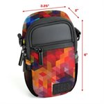 ACCESSORY POWER USAGear Compact Digital Camera Case weather resistant neoprene exterior - Geometric